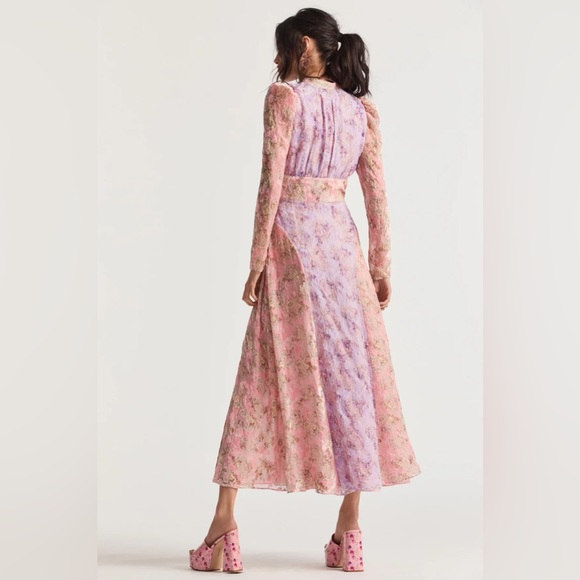 LoveShackFancy Starling Maxi Dress Sz 4 - Picture 6 of 12